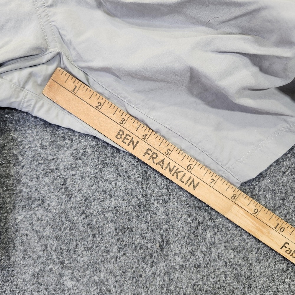 Simms Shorts Mens 36 Gray 8" Nylon Chino Lightweight Fishing Hiking Outdoor - Picture 8 of 10